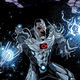 Image: DC Comics. Cyborg #21 cover art by Sam Lotfi.